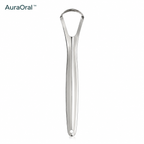 AuraOral™ Premium Stainless Steel Tongue Cleaner