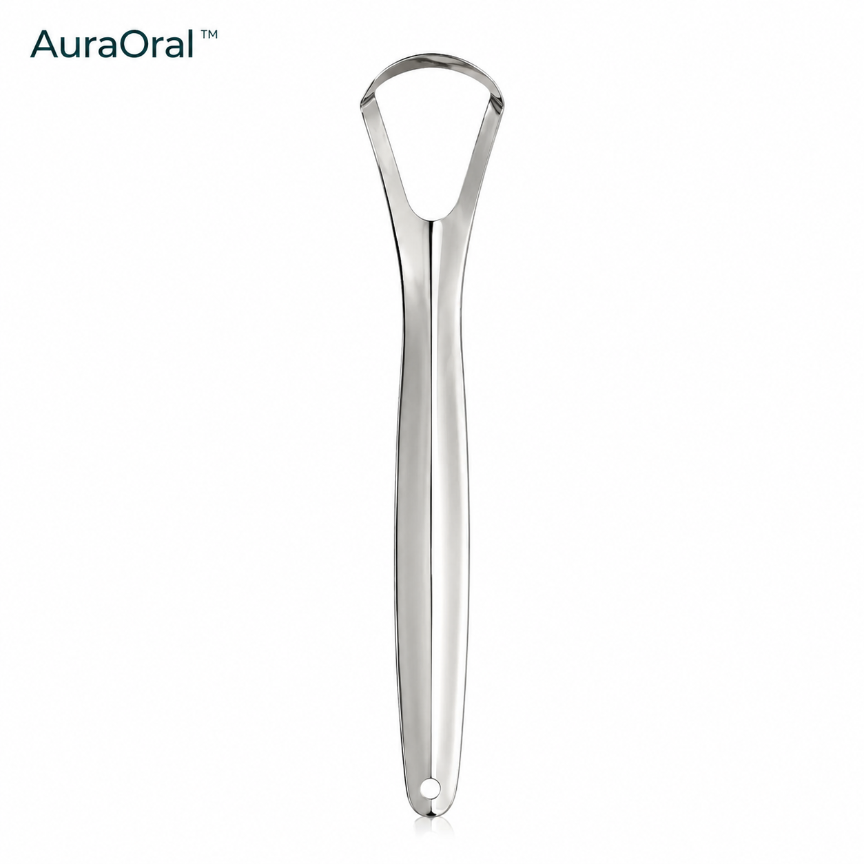 AuraOral™ Premium Stainless Steel Tongue Cleaner