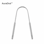 AuraOral™ Premium Stainless Steel Tongue Cleaner