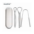 AuraOral™ Premium Stainless Steel Tongue Cleaner